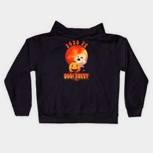 2020 Is BOO Sheet Halloween Ghost Kids Hoodie